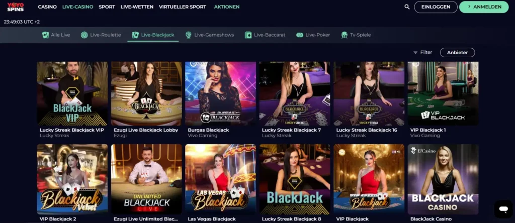 Blackjack Varianten