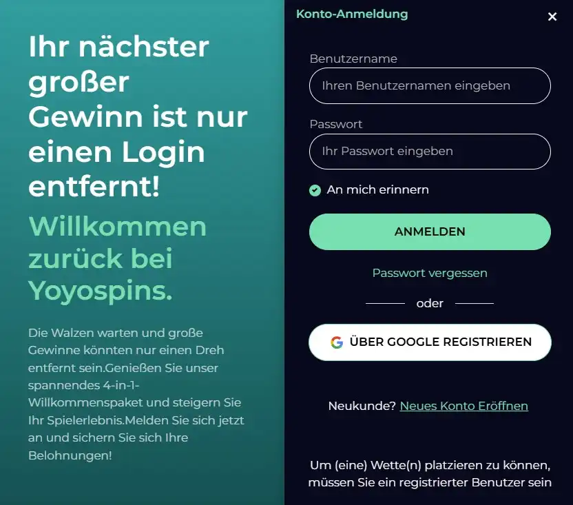 Funktionen der App